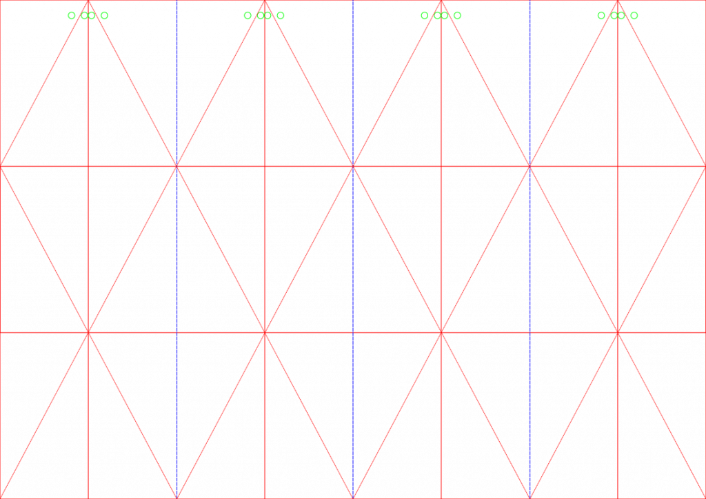 lampe origami a faire soit même paterne